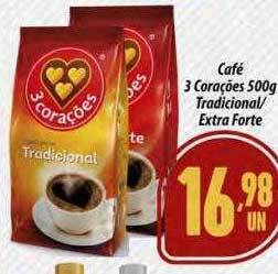 Café 3 corações tradicional extra forte