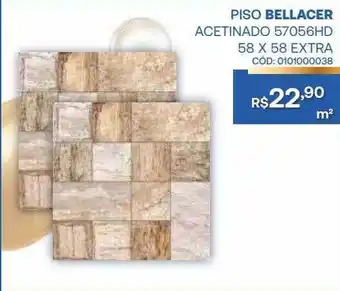 Santa Cruz Acabamentos Piso bellacer acetinado 57056hd oferta