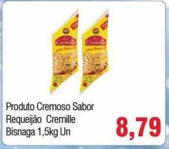 Spani Atacadista Produto cremoso sabor requeijão cremille bisnaga oferta