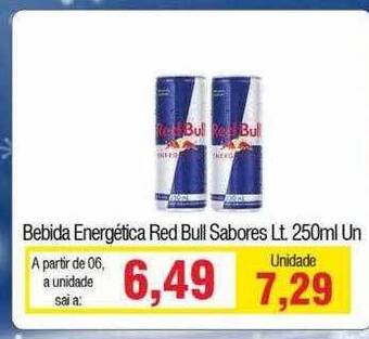 Spani Atacadista Bebida energética red bull sabores oferta