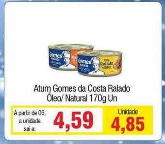 Spani Atacadista Atum gomes da costa ralado óleo natural oferta