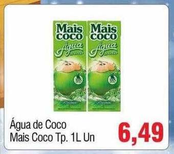 Água de coco mais coco