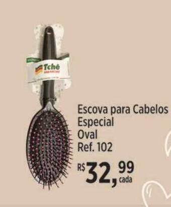 Tchê Farmácias Escova para cabelos especial oval oferta
