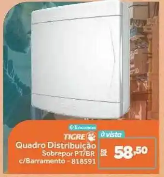 Tigre quadro distribuição sobrepor pt br