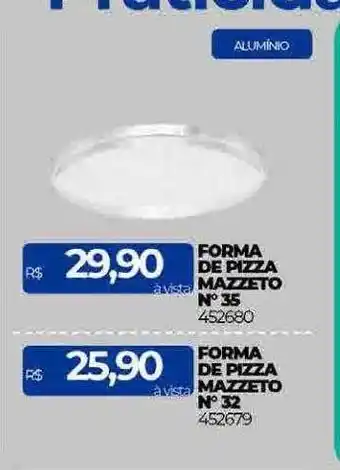 Lojas Certel Forma de pizza n°35 forma de pizza mazzeto n° oferta
