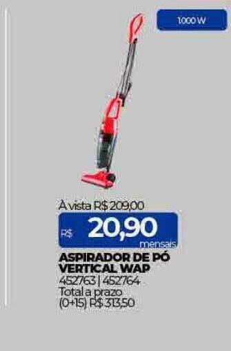 Aspirador de pó vertical wap