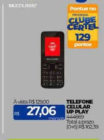 Telefone celular up play