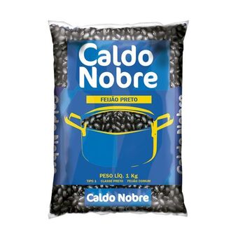 Supper Rissul Feijão preto caldo nobre tipo 1 1kg oferta