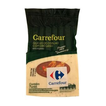 Carrefour Queijo coalho com orégano em espeto carrefour aproximadamente 400 g oferta