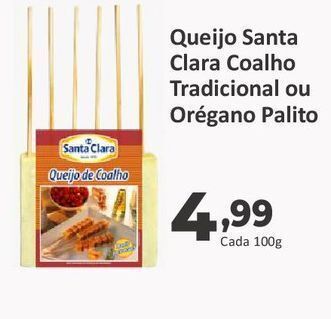 Peruzzo Queijo santa clara coalho tradicional ou orégano palito oferta