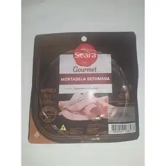 Supermercados Andreazza Mortadela defumada fatiada seara gourmet 180gr oferta
