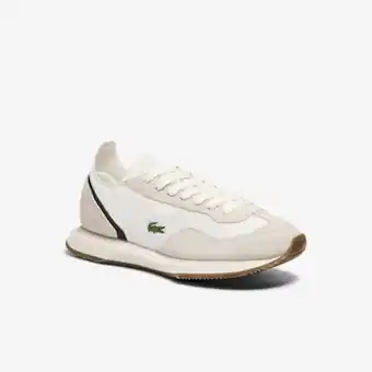 Lacoste Tênis feminino match break em tecido e camurça oferta