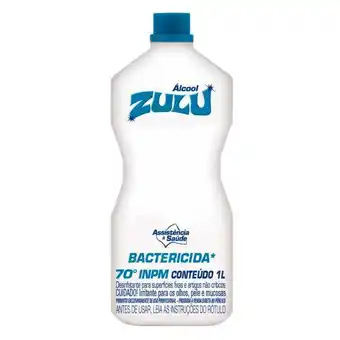 Supper Rissul Álcool zulu 70% 1l oferta