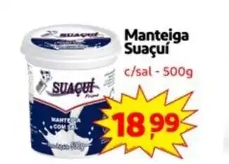 Manteiga Suacui c/ sal 500g