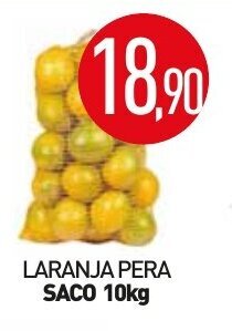 Calvo Atacadista Laranja Pera saco 10kg oferta