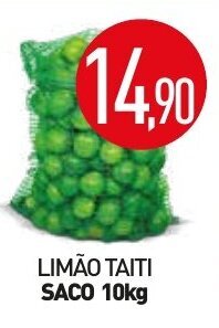 Calvo Atacadista Limao Taiti saco 10kg oferta