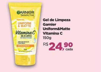 Farmácias Nissei Gel de limpeza garnier uniform&matte vitamina c oferta