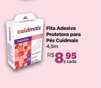 Fita adesiva protetora para pés cuidmais