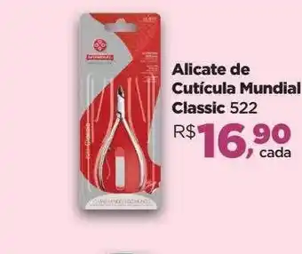 Farmácias Nissei Alicate de cutícula mundial classic 522 oferta