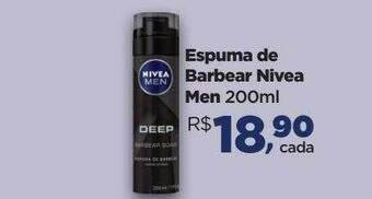 Farmácias Nissei Espuma de barbear nivea men oferta