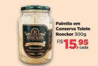 Farmácias Nissei Palmito em conserva tolete roecker oferta