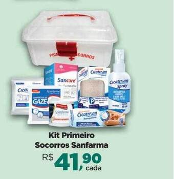 Farmácias Nissei Kit primeiro socorros sanfarma oferta