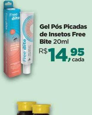 Farmácias Nissei Gel pós picadas de insetos free bite oferta