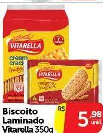 Biscoito laminado vitarella