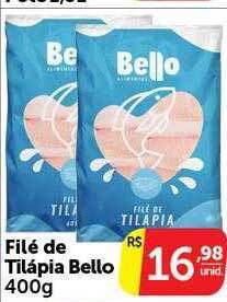Pires Filé de tilápia bello oferta