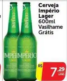 Pires Cerveja império lager vasilhame grátis oferta