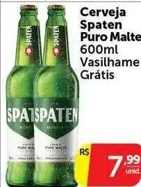 Pires Cerveja spaten puro mpalte vasilhame grátis oferta