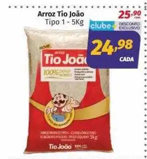 Supermercados Cidade Canção Arroz tio joão tipo 1 oferta