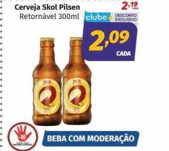Cerveja skol pilsen