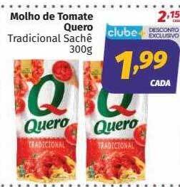 Supermercados Cidade Canção Molho de tomate quero oferta
