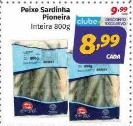 Supermercados Cidade Canção Peixe sardinha pioneira oferta
