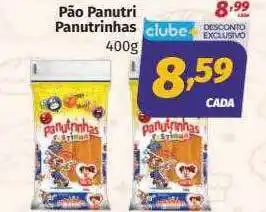 Pão panutri panutrinhas