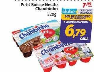 Supermercados Cidade Canção Petit suisse nestlé chambinho oferta