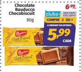 Supermercados Cidade Canção Chocolate bauducco chocobiscuit oferta