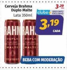 Cerveja brahma duplo malte