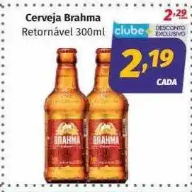 Supermercados Cidade Canção Cerveja brahma retornavel oferta