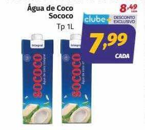 Supermercados Cidade Canção Agua de coco sococo oferta