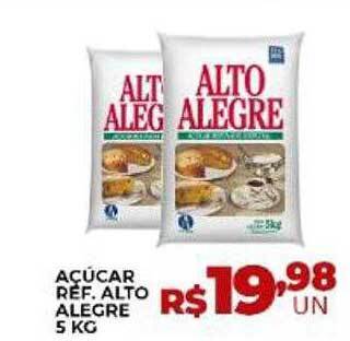 Açucar ref. alto alegre