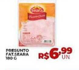 Supermercados Myatã Presunto fat. seara oferta