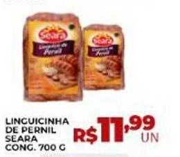 Supermercados Myatã Linguicinha de pernil seara cong. oferta
