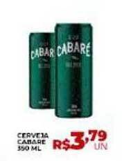 Supermercados Myatã Cerveja cabaré oferta