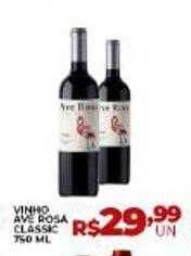 Supermercados Myatã Vinho ave rosa classic oferta