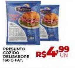 Presunto cozido delisabore fat.