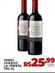 Vinho chileno la huerta