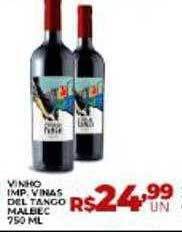 Supermercados Myatã Vinho imp. vinas del tango malbec oferta