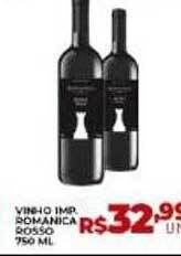 Supermercados Myatã Vinho imp. romanica rosso oferta
